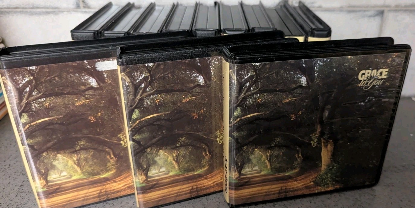 12 LOT: John MacArthur -GRACE TO YOU: Audiobooks on CDs THESSALONIANS LUKE