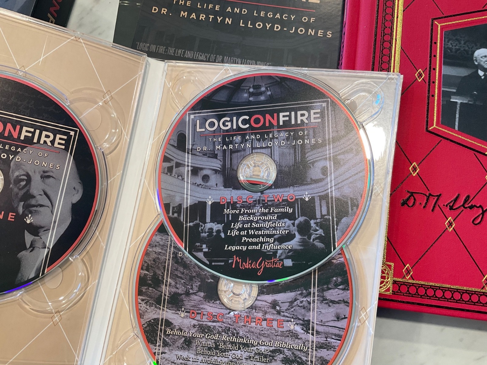 Logic on Fire DVD & Book Deluxe Set Life and Legacy of Martyn Lloyd Jones