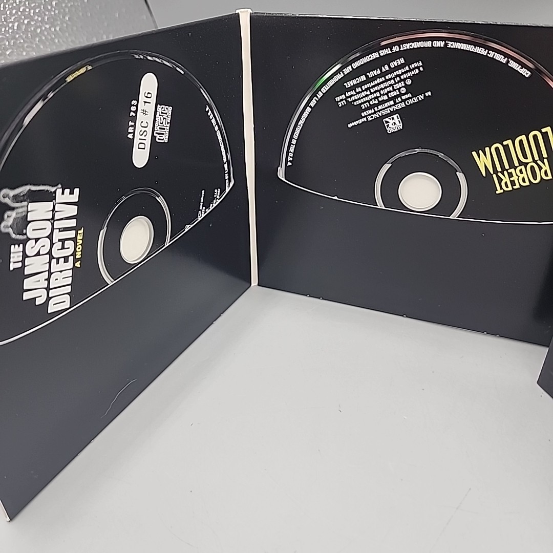 The Janson Directive by Robert Ludlum 18 CDs Audiobook Unabridged