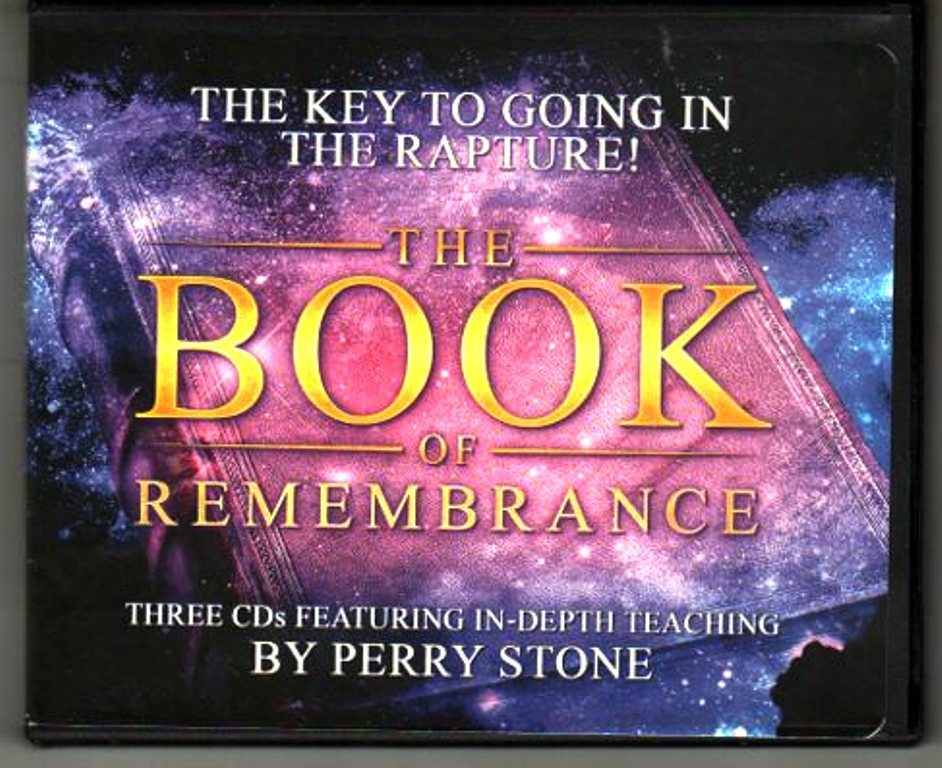 The Book of Remembrance — Perry Stone 3 CDs -The Key to Going in The Rapture