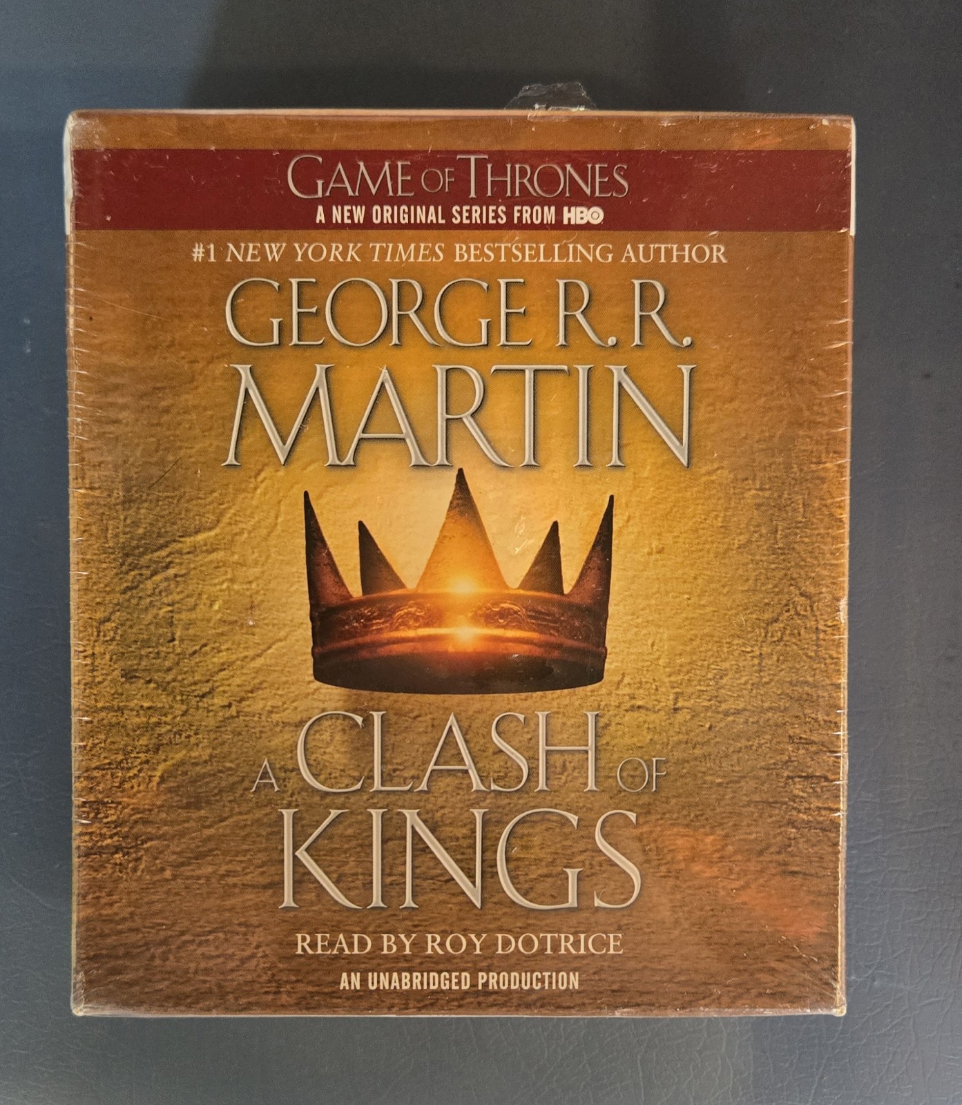George R.R. Martin A Clash Of Kings Read By Roy Dotrice Unabridged CD Audiobook