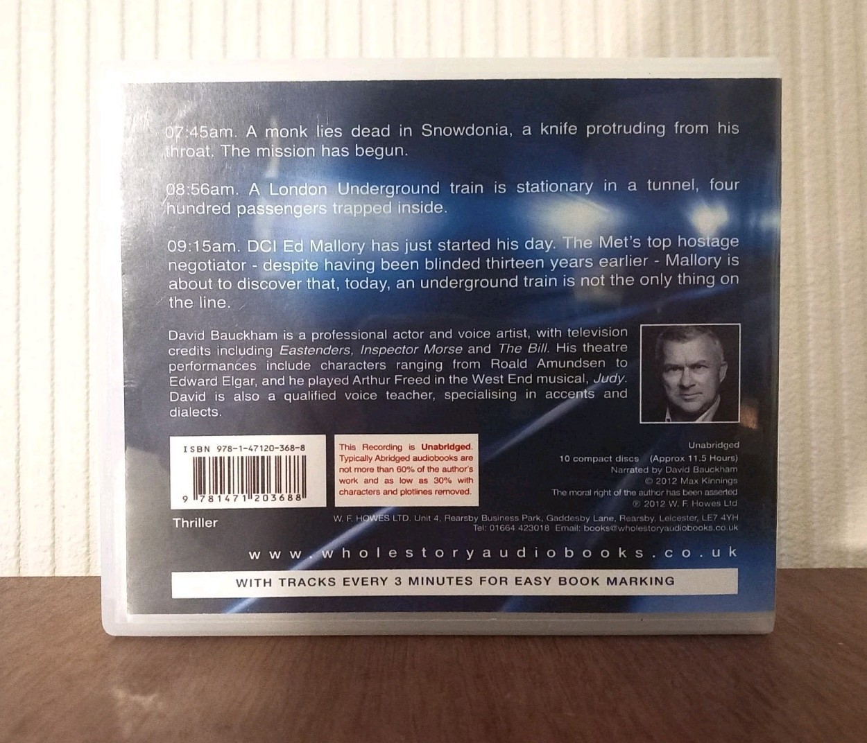 BAPTISM By Max Kinnings CD Audio Book Box Set