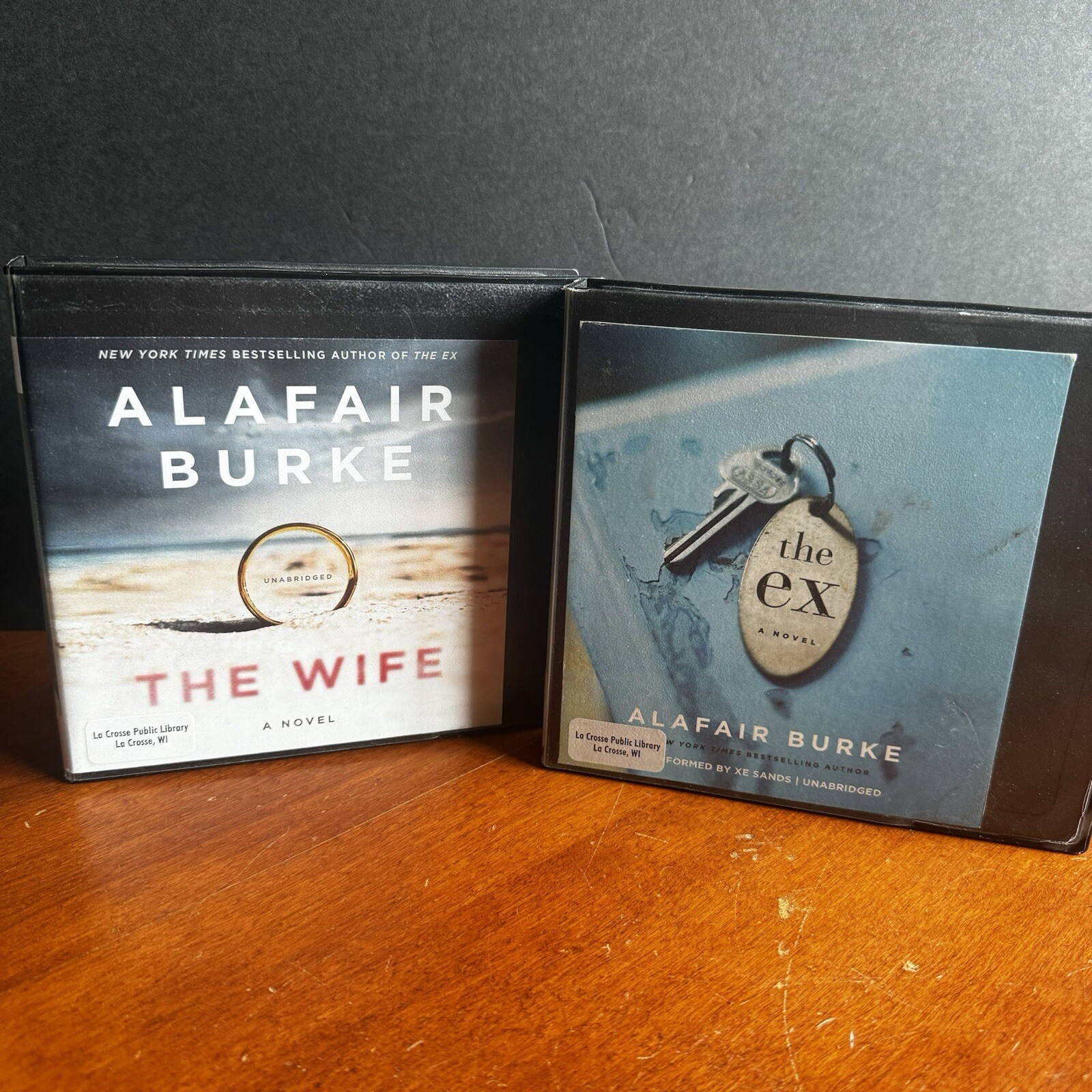 Lot: 2 Alafair Burke Audio Book CD Set The Wife Ex Mystery Suspense Thriller