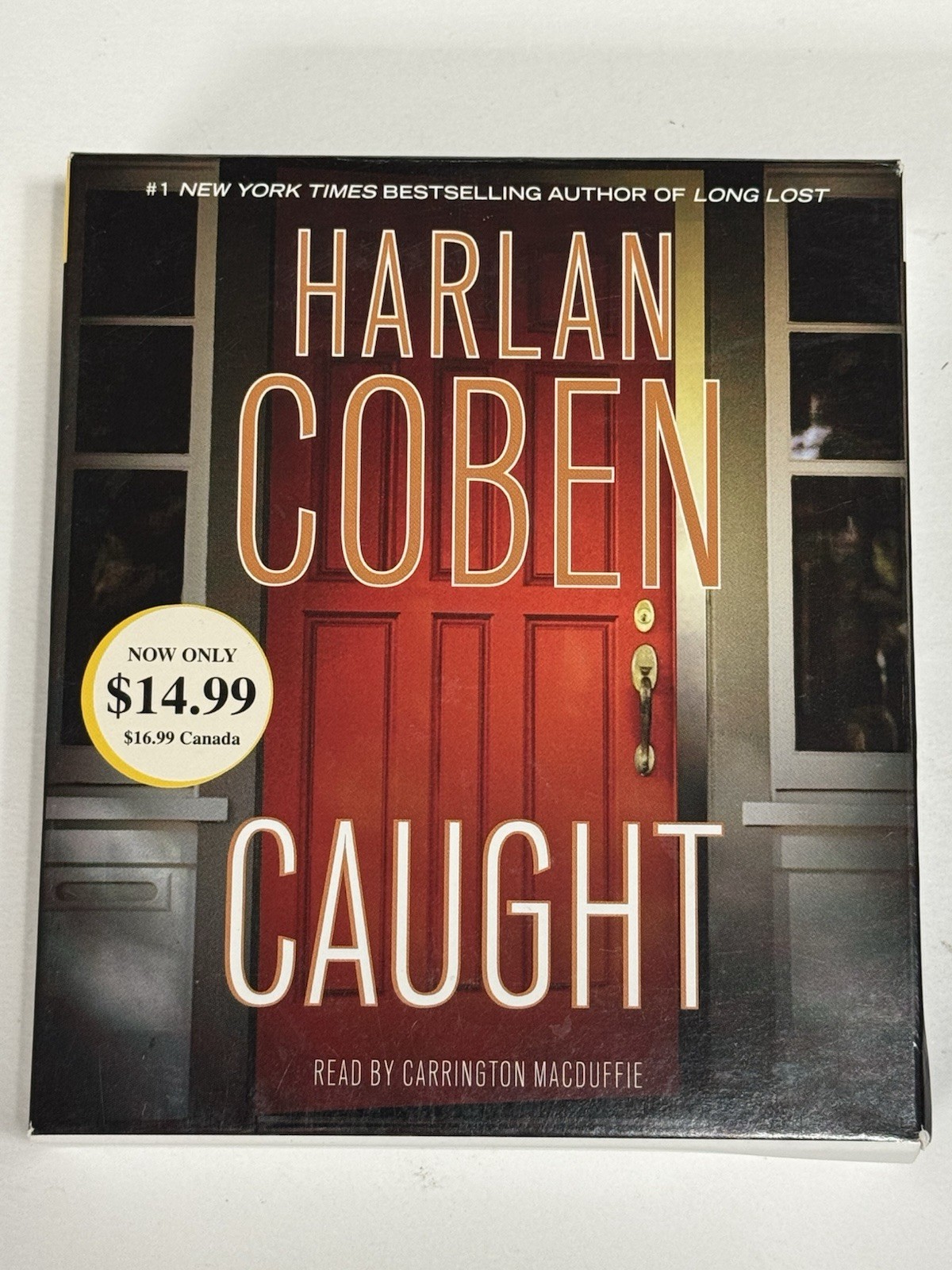 Caught Audiobook CD Harlan Coben 5 CDs Abridged Carrington MacDuffie