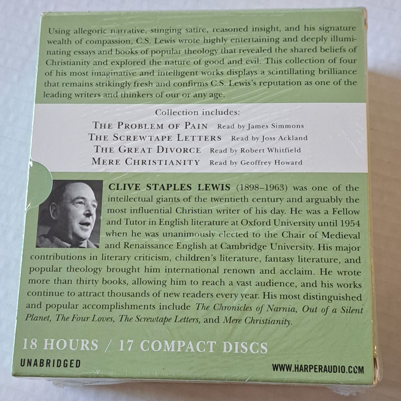 The C. S. Lewis Signature Classics Audio Collection Screwtape Letters & More