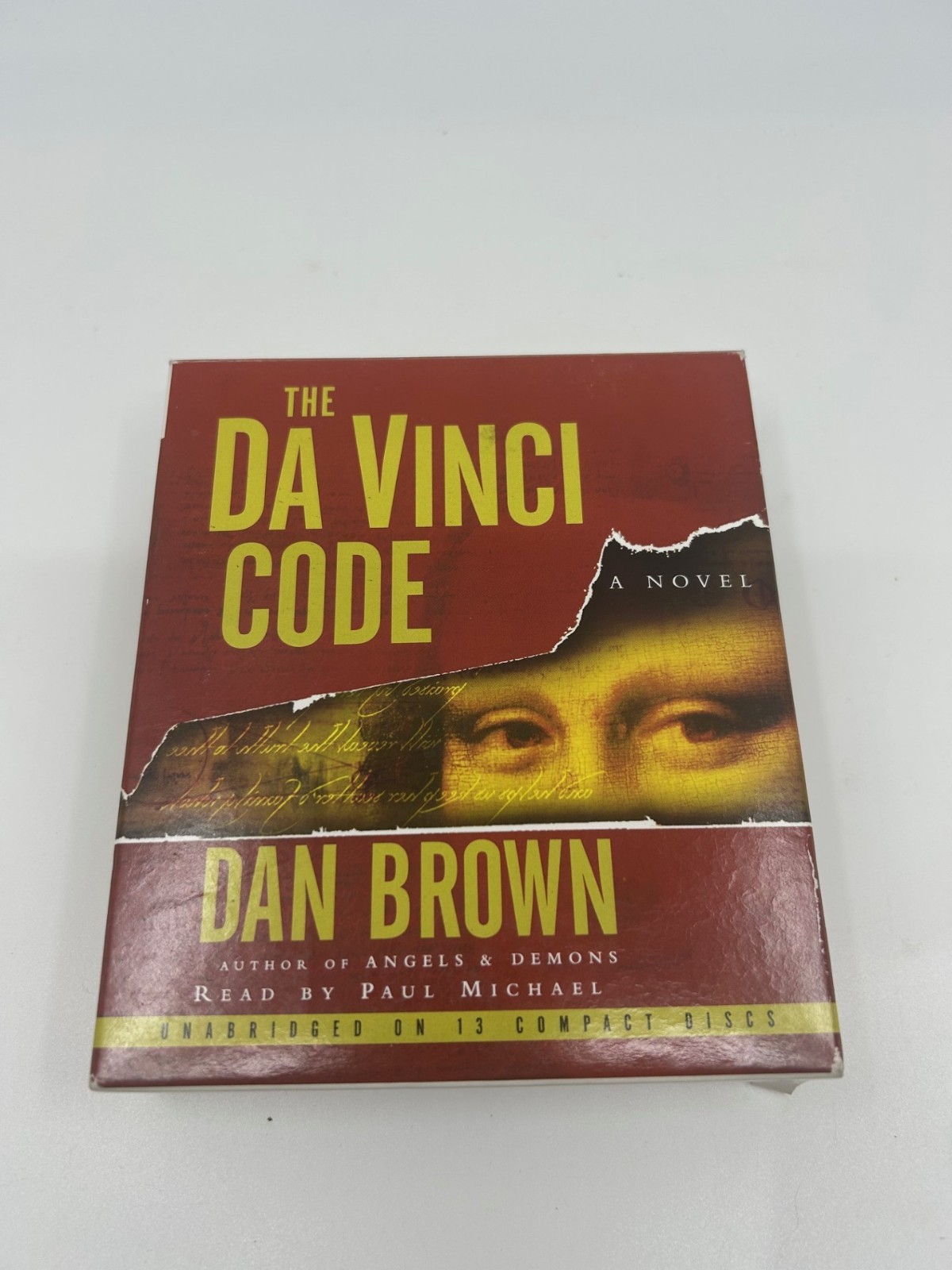 Robert Langdon The Da Vinci Code A Novel by Dan Brown 2010 CD