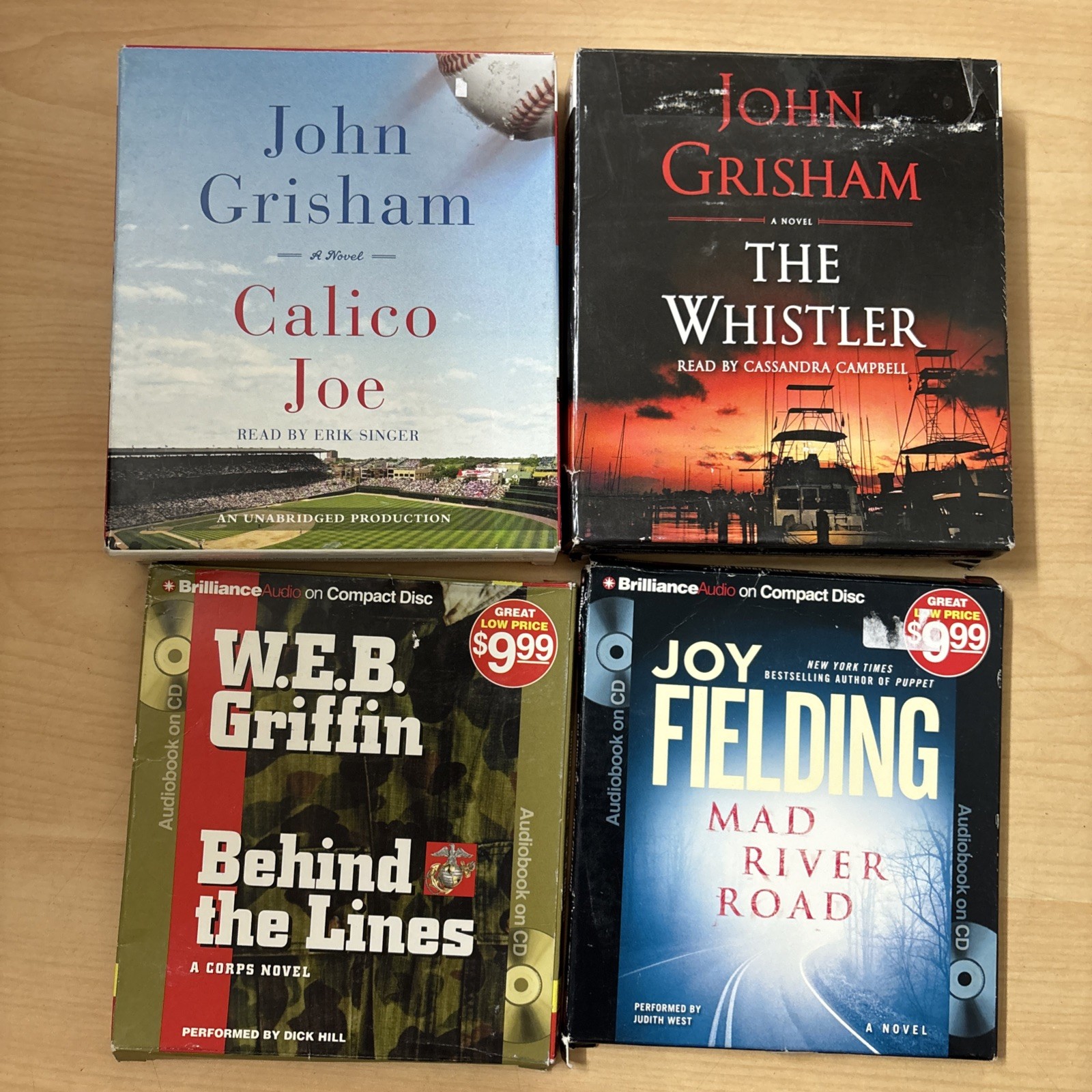 Mixed Lot 70 Audiobook Books on CD Wholesale Bulk Romance Thriller Nonfiction