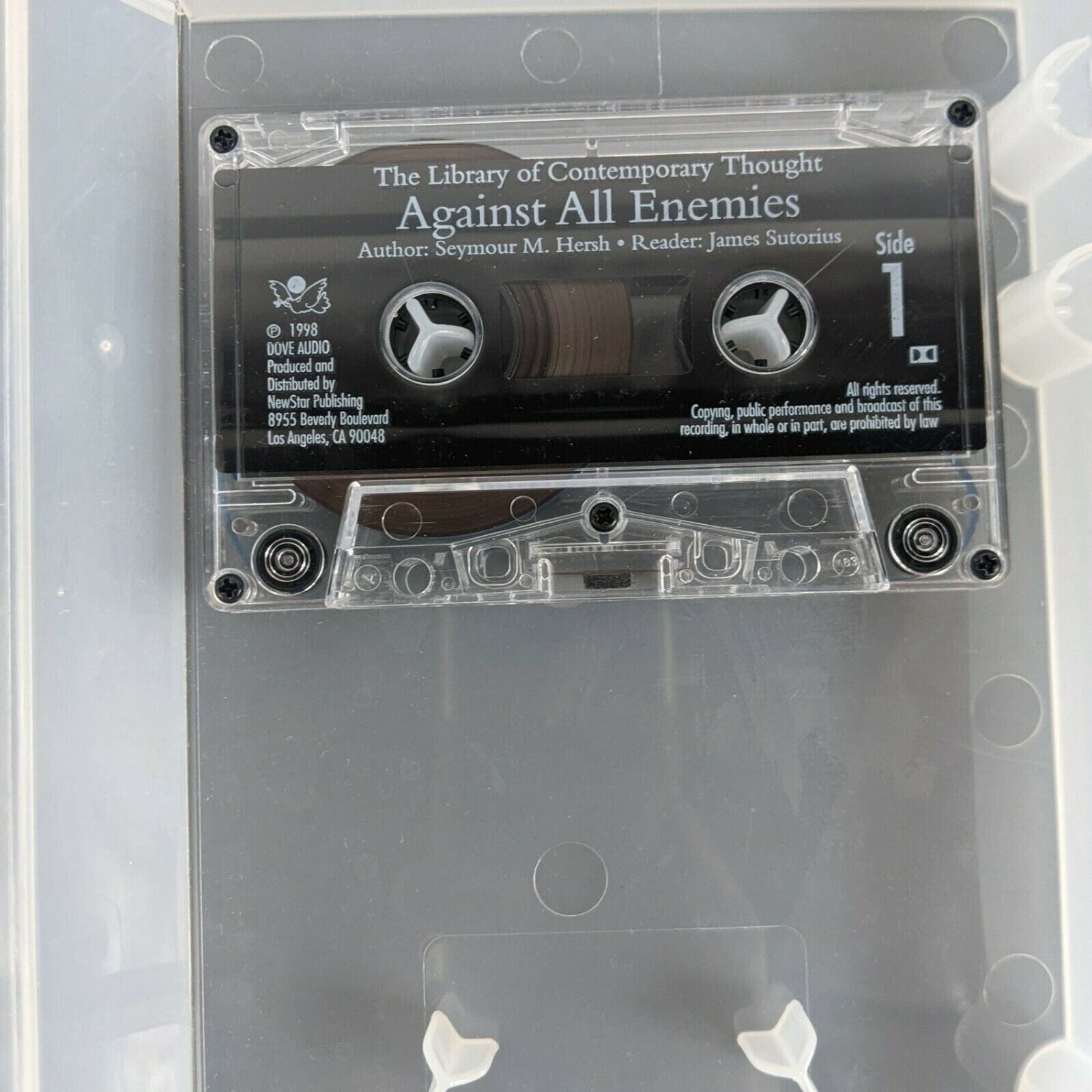 Against All Enemies Audio Book Library Contemporary Seymour Hersh Cassette Tape