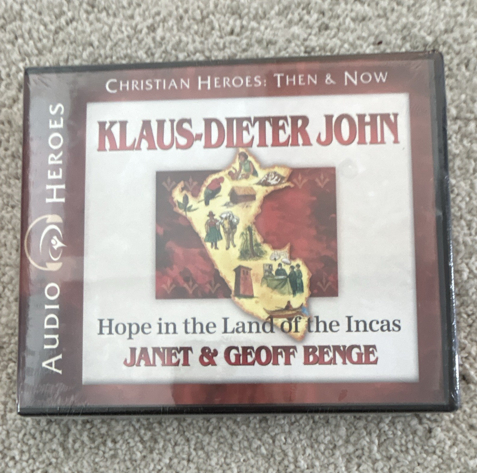 YWAM Christian Heroes Then & Now Klaus-Dieter John Audiobook CD Tim Gregory