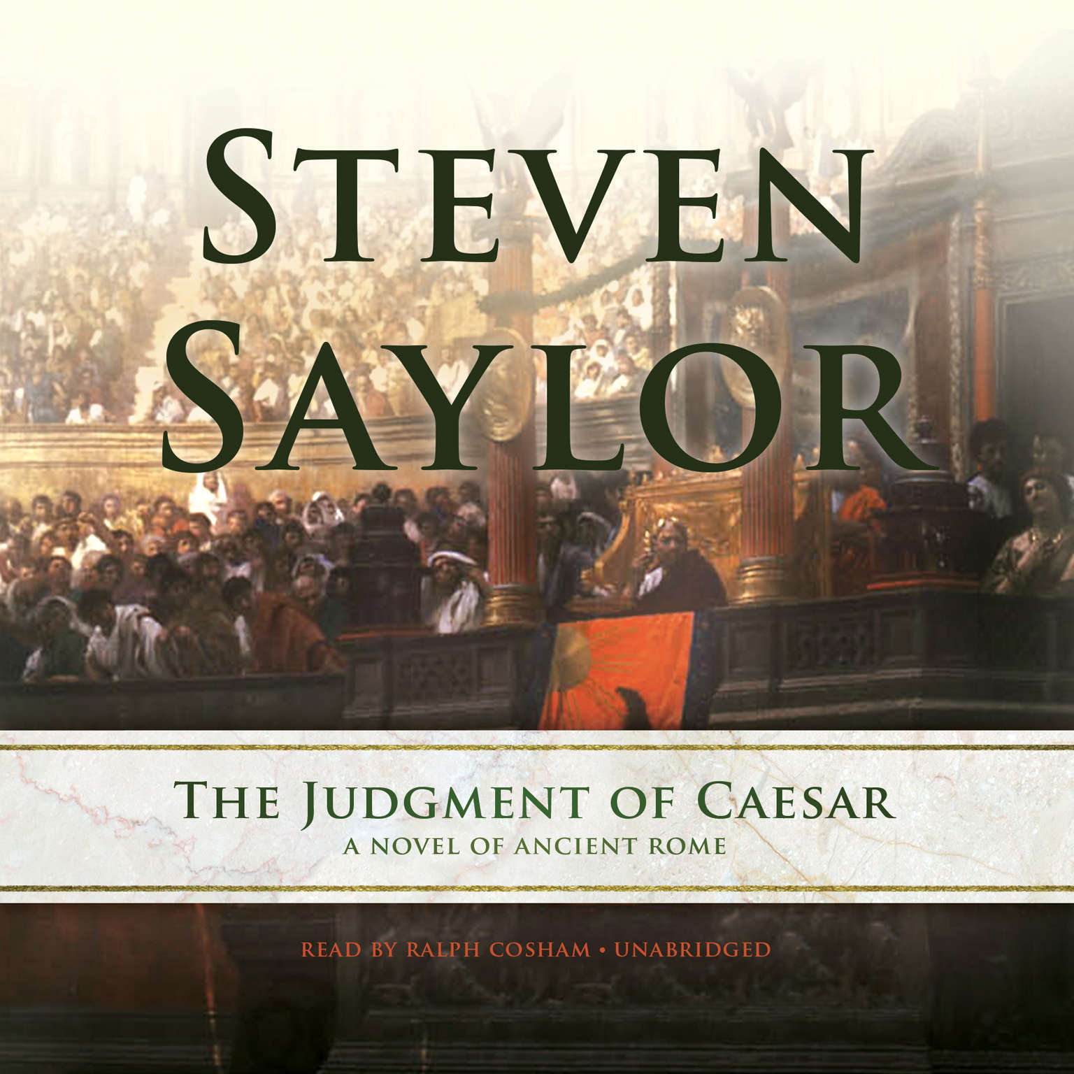 The Judgment of Caesar by Steven Saylor 2013 Unabridged CD 9781482931655