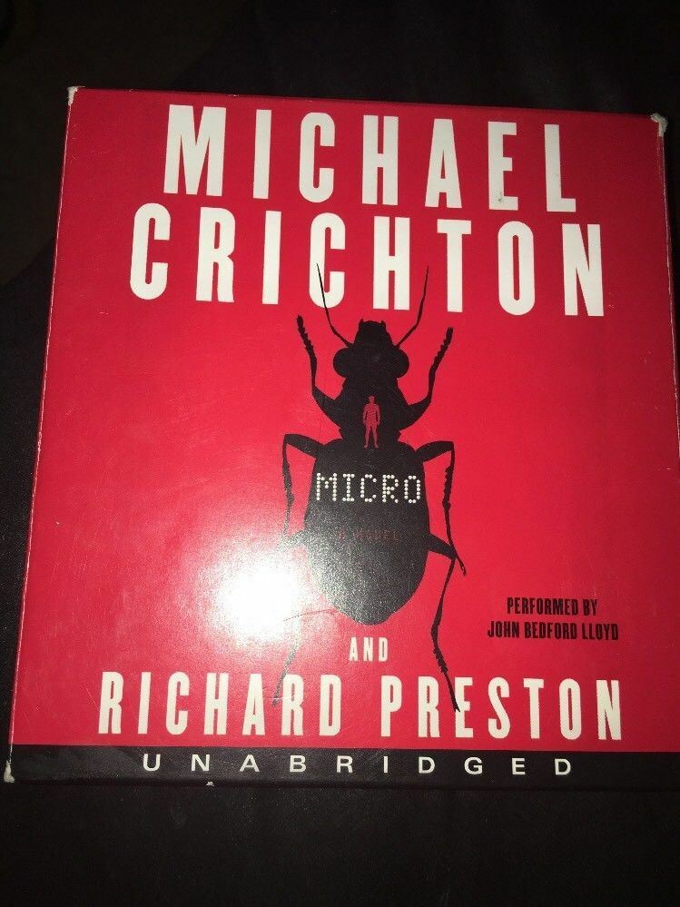 Micro by Michael Crichton and Richard Preston (2011, CD, Unabridged) sell for 12