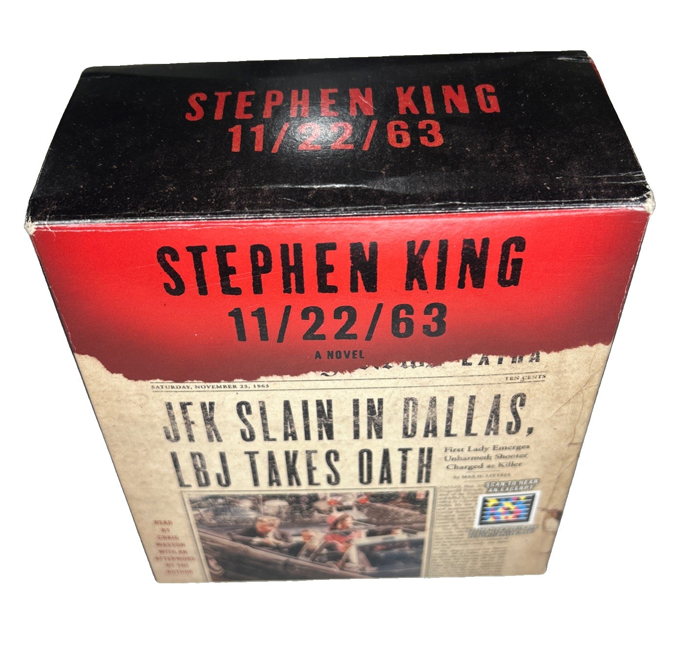 Stephen King 11/22/63 Unabridged Audiobook 30 CD Complete Set Craig Wasson