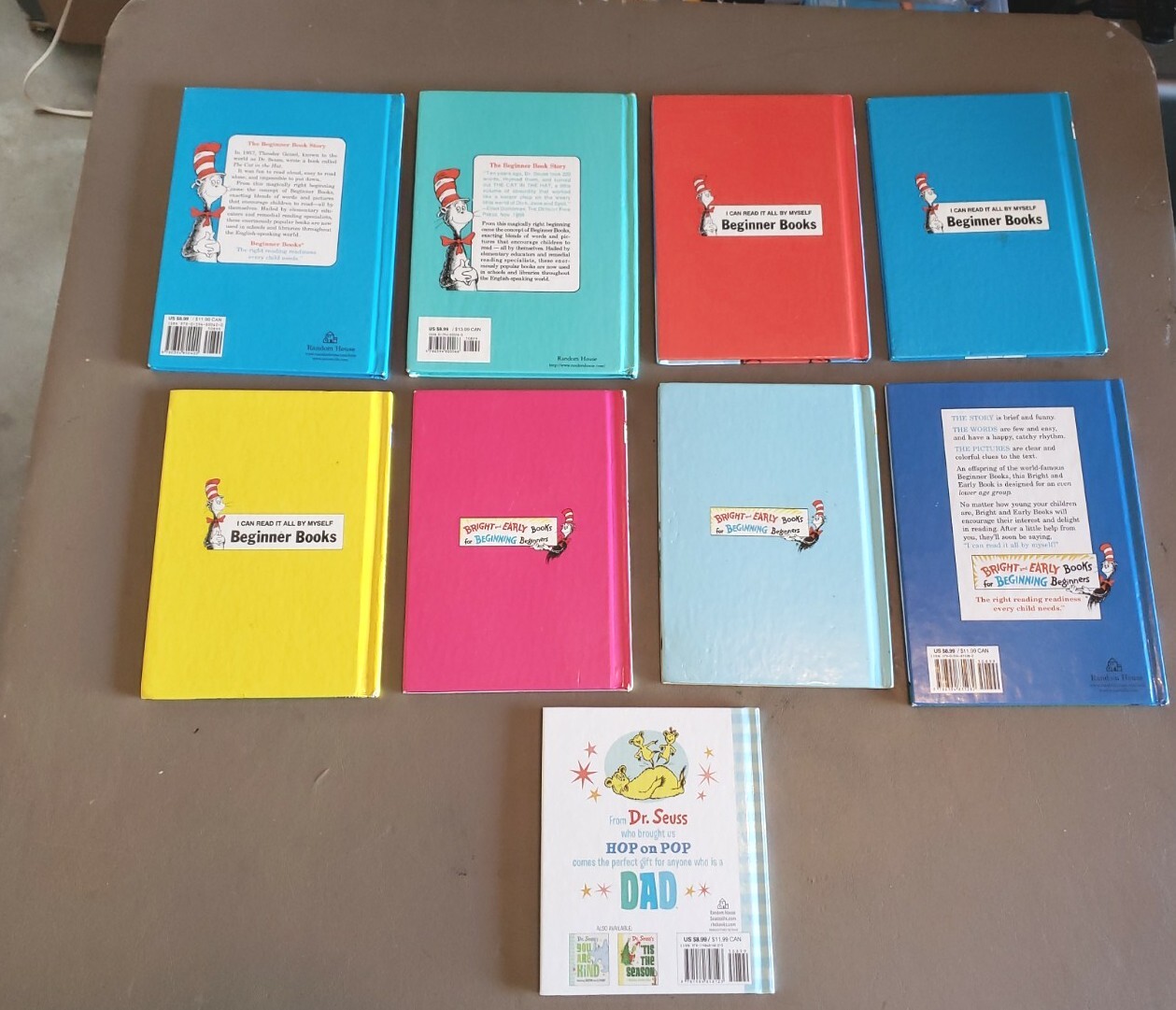 Dr Seuss Bright Early For Beginner Beginners Book Bundle Hardcover