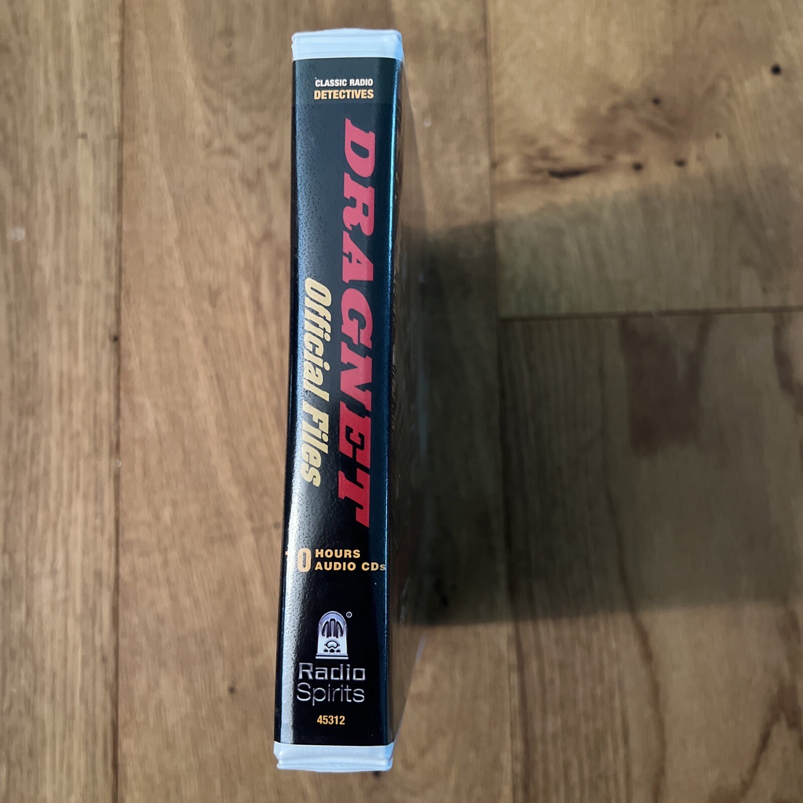 Dragnet: Official Files – Old Time Radio – Jack Webb – Radio Spirits – 10 CD Set