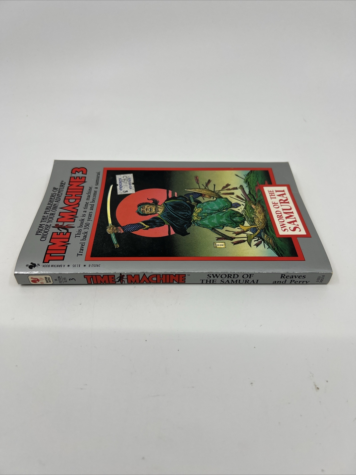 Time Machine #3: Sword of the Samurai by M. Reaves & Steve Perry(1984) CYOA S4