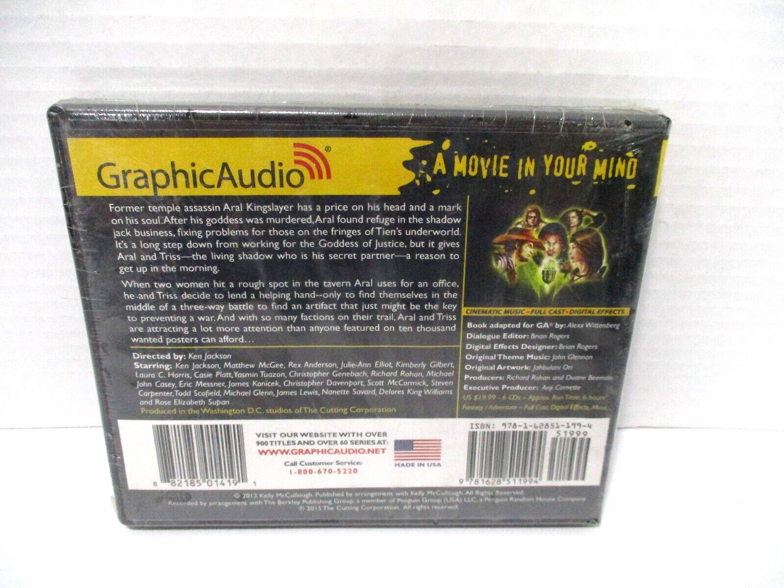 Audio Books Drawn Blades & Bared Blade McCullough The Fallen Blade MP3 CD Mature