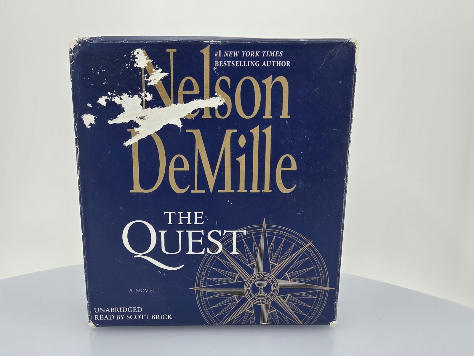 The Quest by Nelson DeMille Audiobook CD Unabridged A Novel Scott Brick