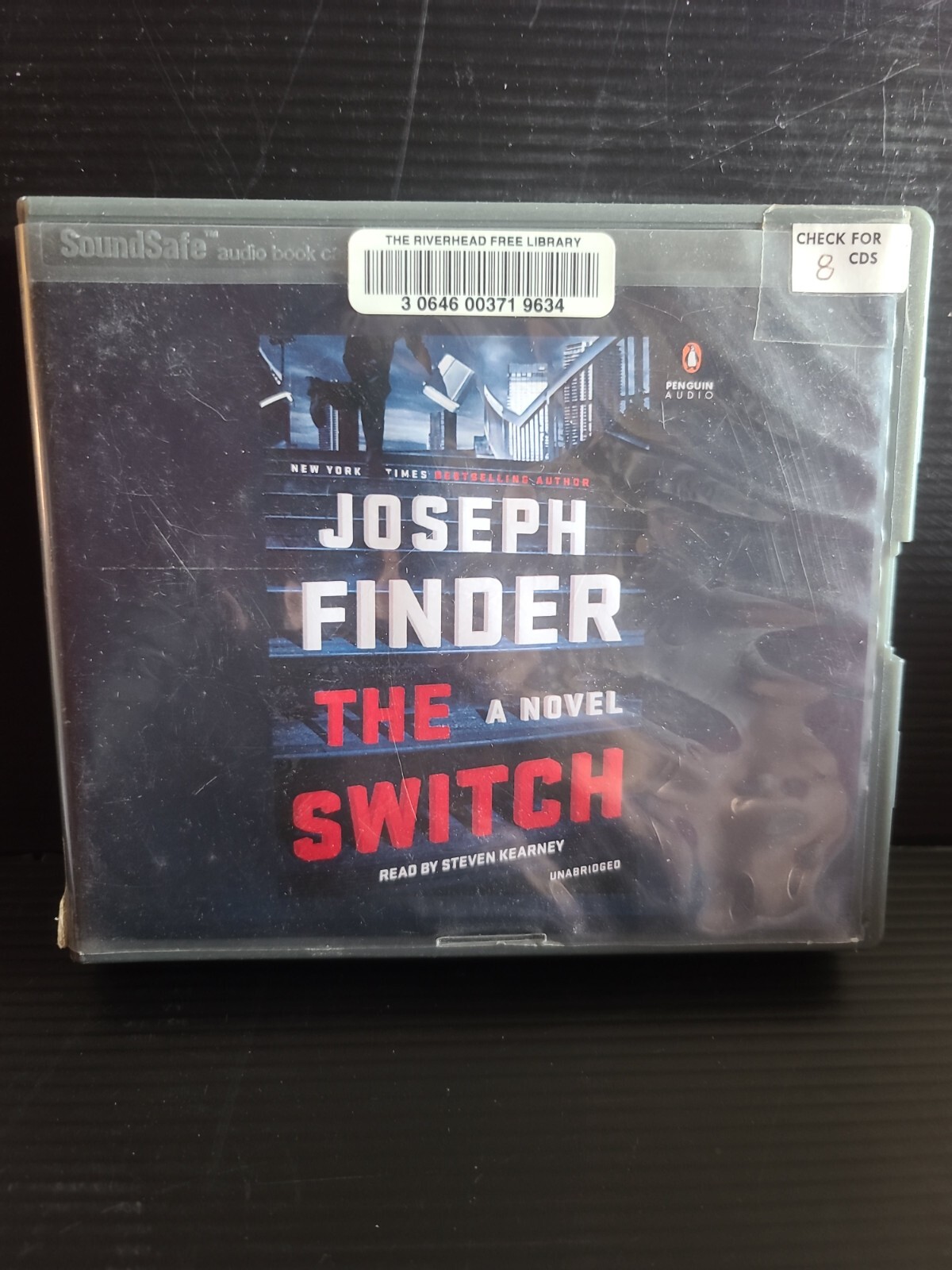 Shelf218 Audiobook~The switch- Joseph finder- unabridged-8cds