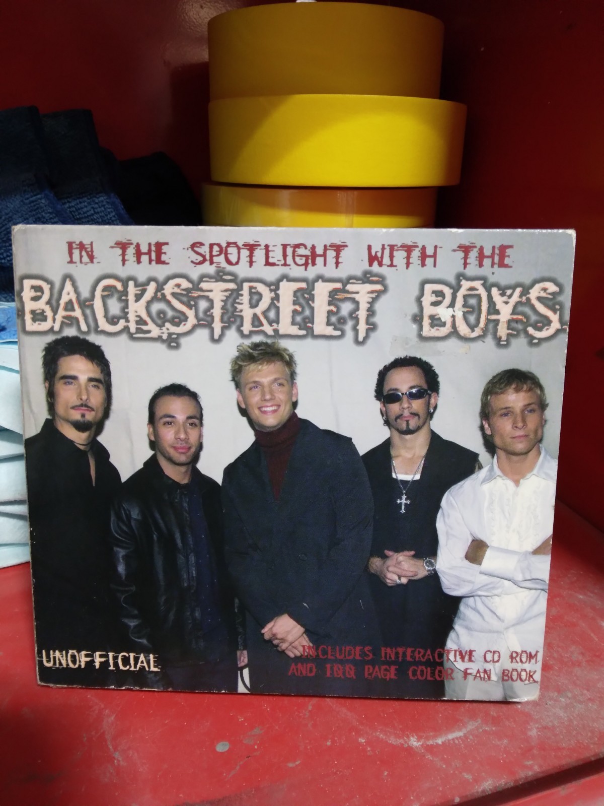 Unofficial: In The Spotlight With The Backstreet Boys CD Audio CD Rom Fan Book