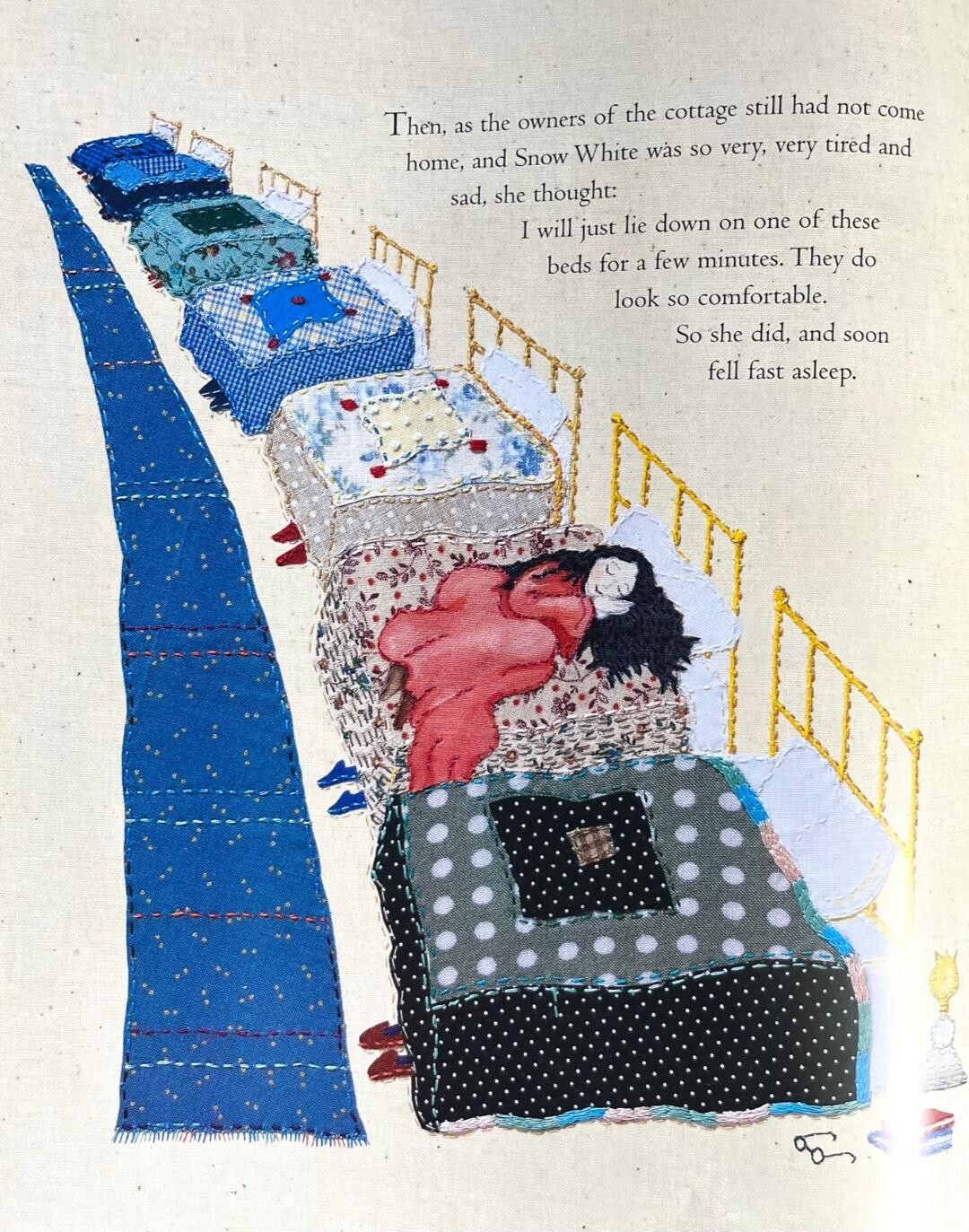 2002 Snow White & Seven Dwarfs — Adapted by Joan Aiken — illus. Belinda Downes