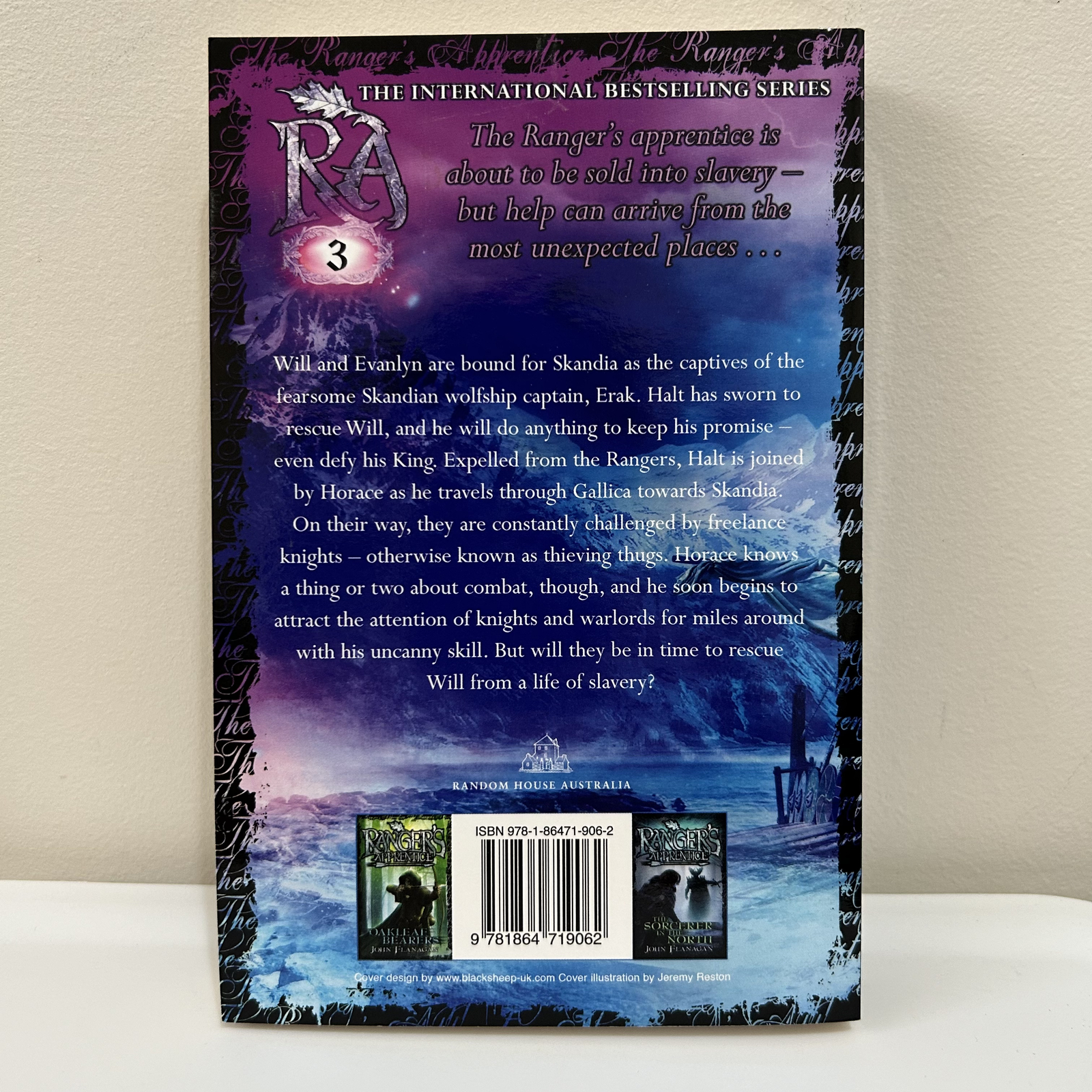 John Flanagan: Ranger’s Apprentice Trilogy (Books 1,2,3) EXC Junior Fiction🆓📮