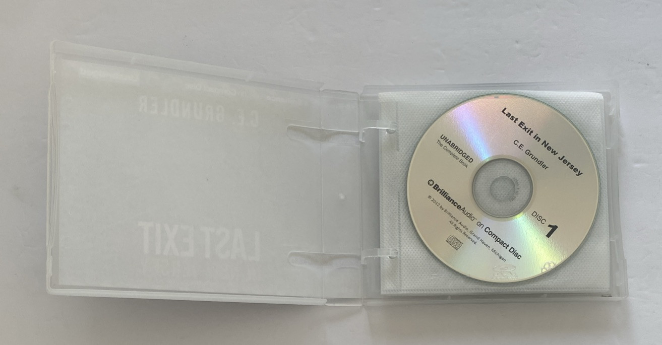 Last Exit in New Jersey by C. E. Grundler (10-CD Audiobook, 2012)
