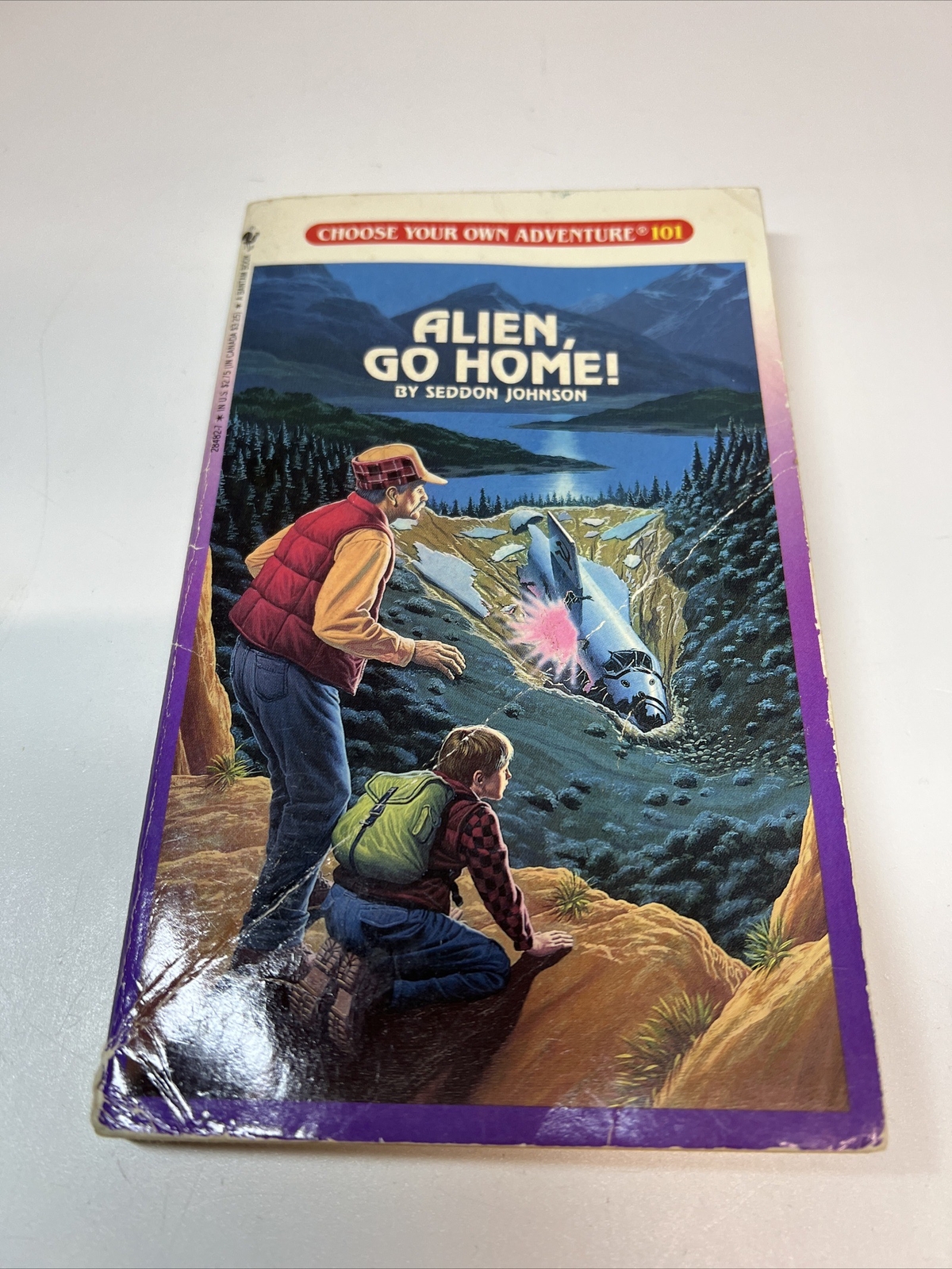 Alien Go Home ︱Alien Go Home︱Choose your Own Adventure︱#101︱1990︱First Edition