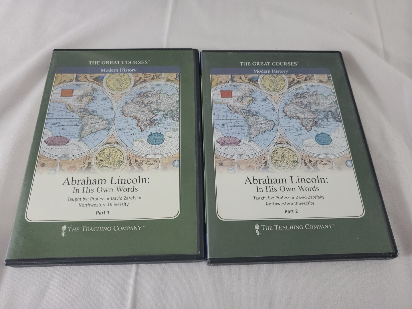 Great Courses: Abraham Lincoln in His Own Words -No Guidebook or Disc 1 -FR SHIP