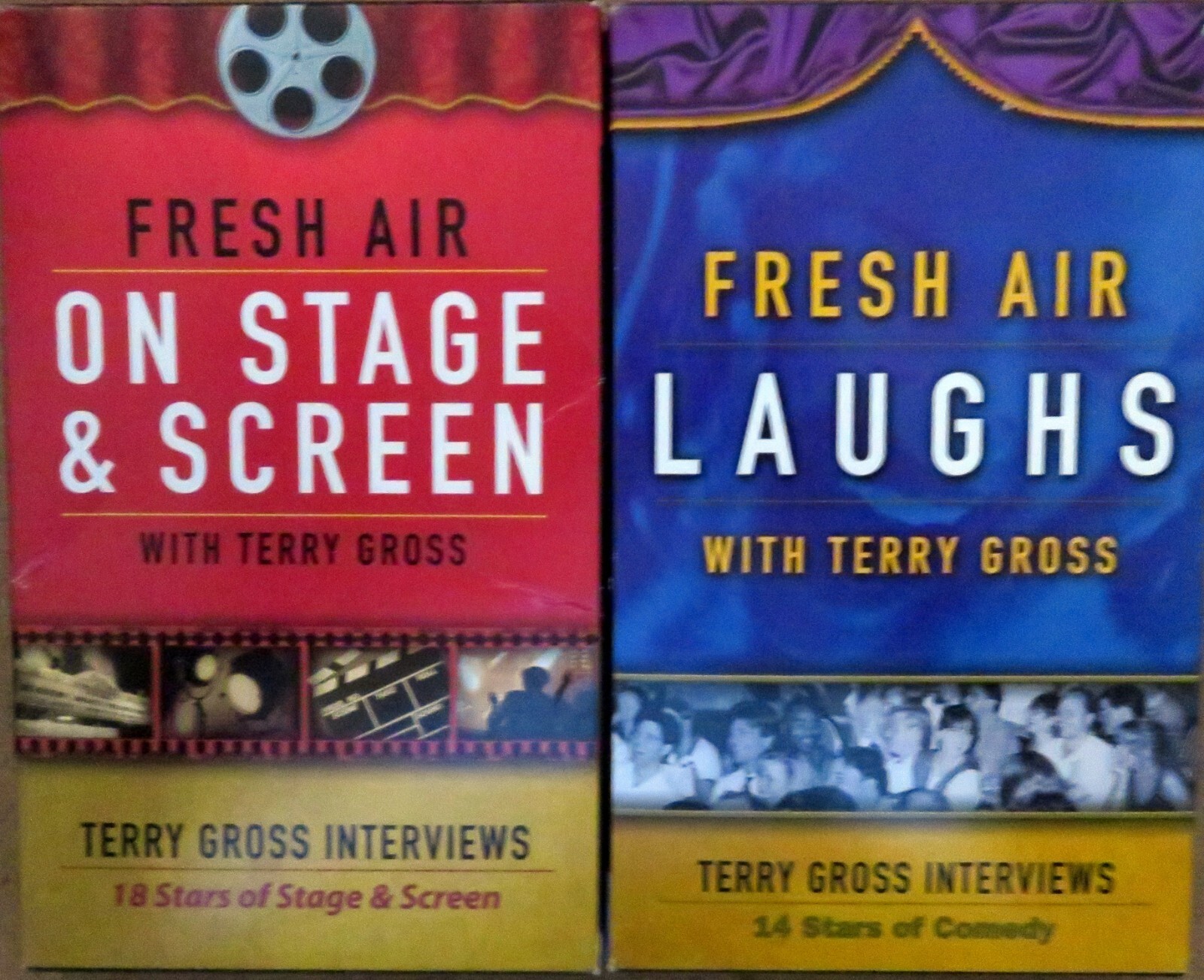 FRESH AIR WITH TERRY GROSS — Interviews — Cassette Tapes — Set of 2 Titles