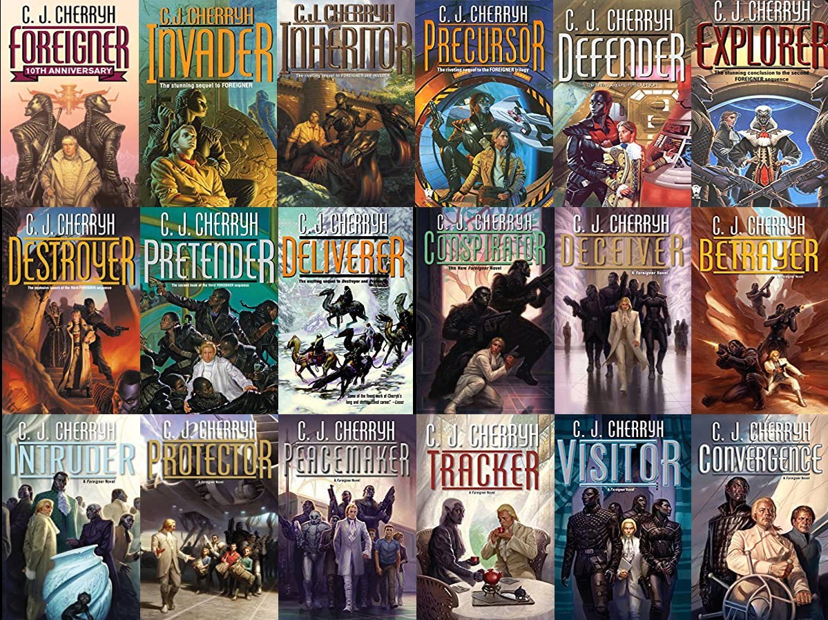 The FOREIGNER Series By C.J. Cherryh — 19 MP3 Audiobook Collection