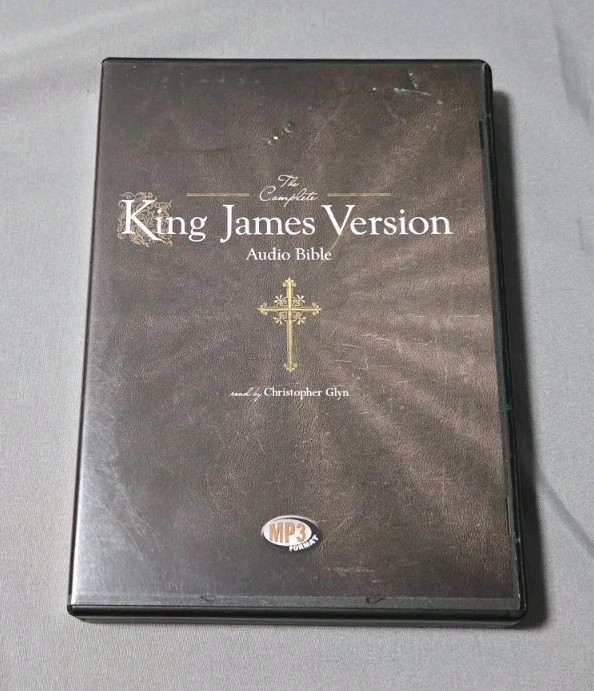 Rare The King James Version of the New Testament Audiobook Bible MP3 CD HTF OOP