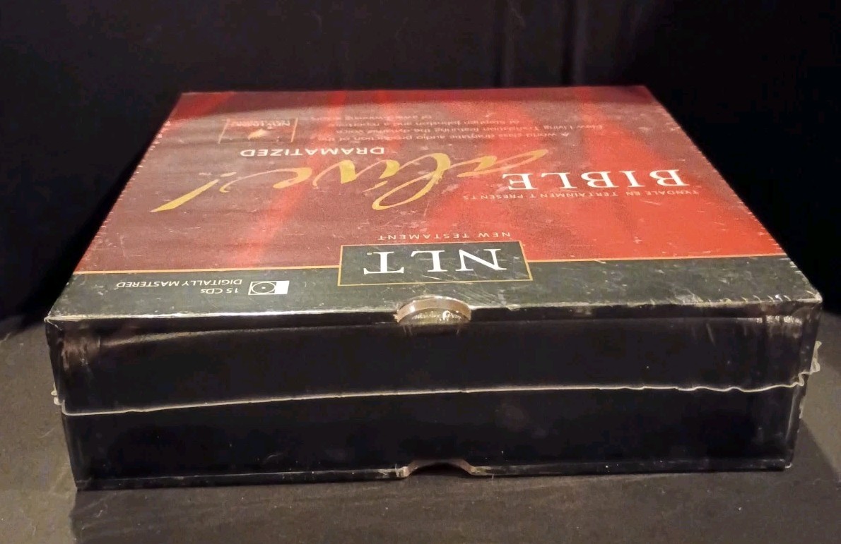 Bible Alive! Dramatized New Living Translation 2003 Tyndale CD’s w/Carrying Case