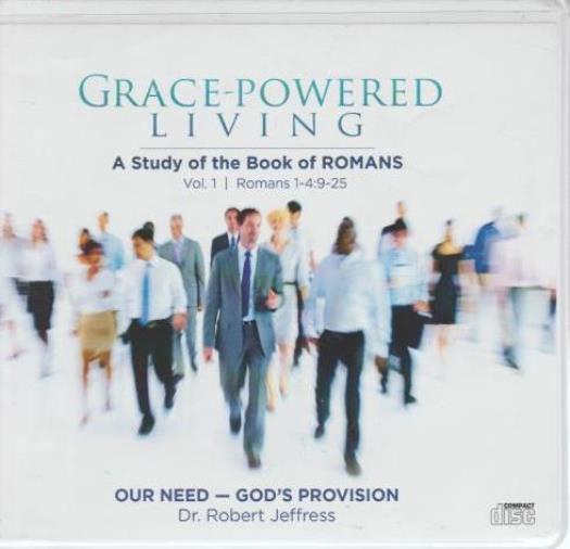 Grace-Powered Living A Study Of The Book Of Romans 12-Disc Set AUDIO BOOK CD 1-4
