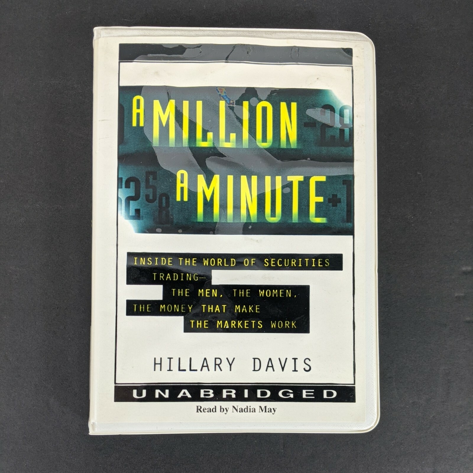 A Million a Minute Audiobook by Hillary Davis on Cassette Tape Securities Trade