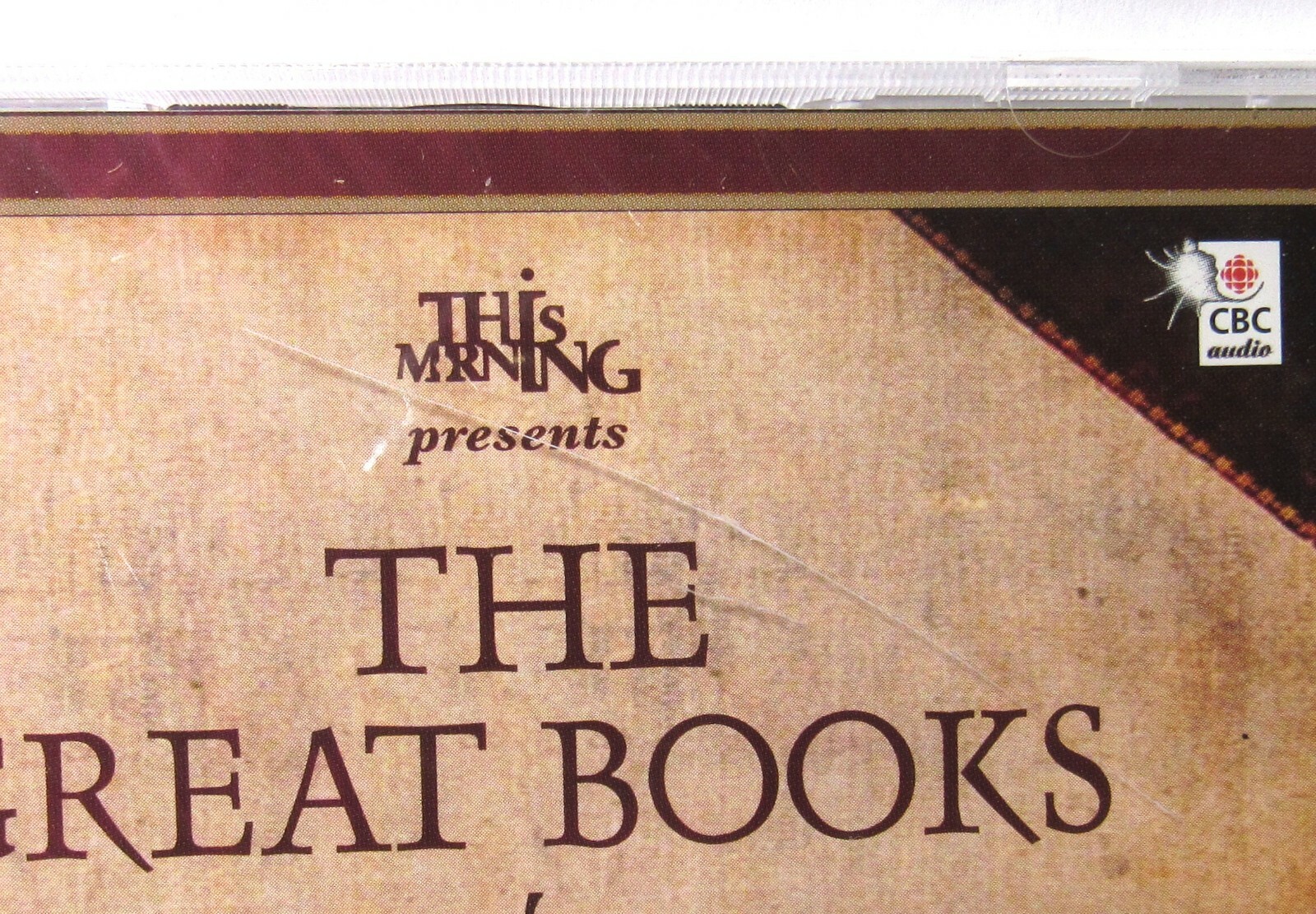 This Morning — THE GREAT BOOKS VOL. 1 (CD, 2-Disc Set) Dr. Bruce Meyer >SEALED<