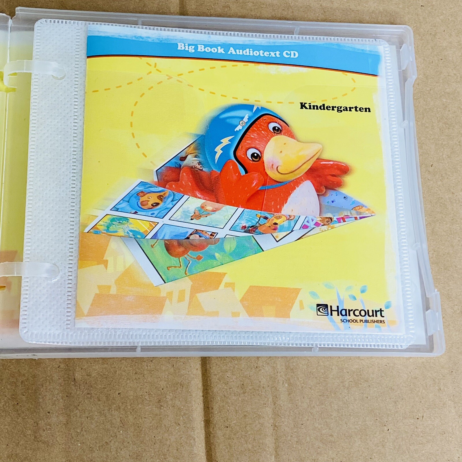 Harcourt Big Book Audiotext Cd Disc Set With Booklet KINDERGARTEN