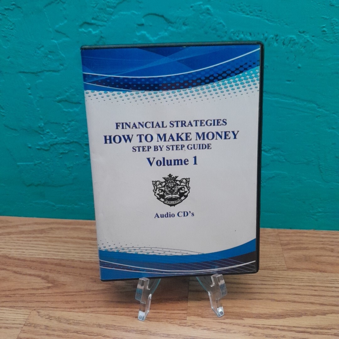 Financial Strategies: How To Make Money: Step By Step V1 6-Disc CD Robert Shemin