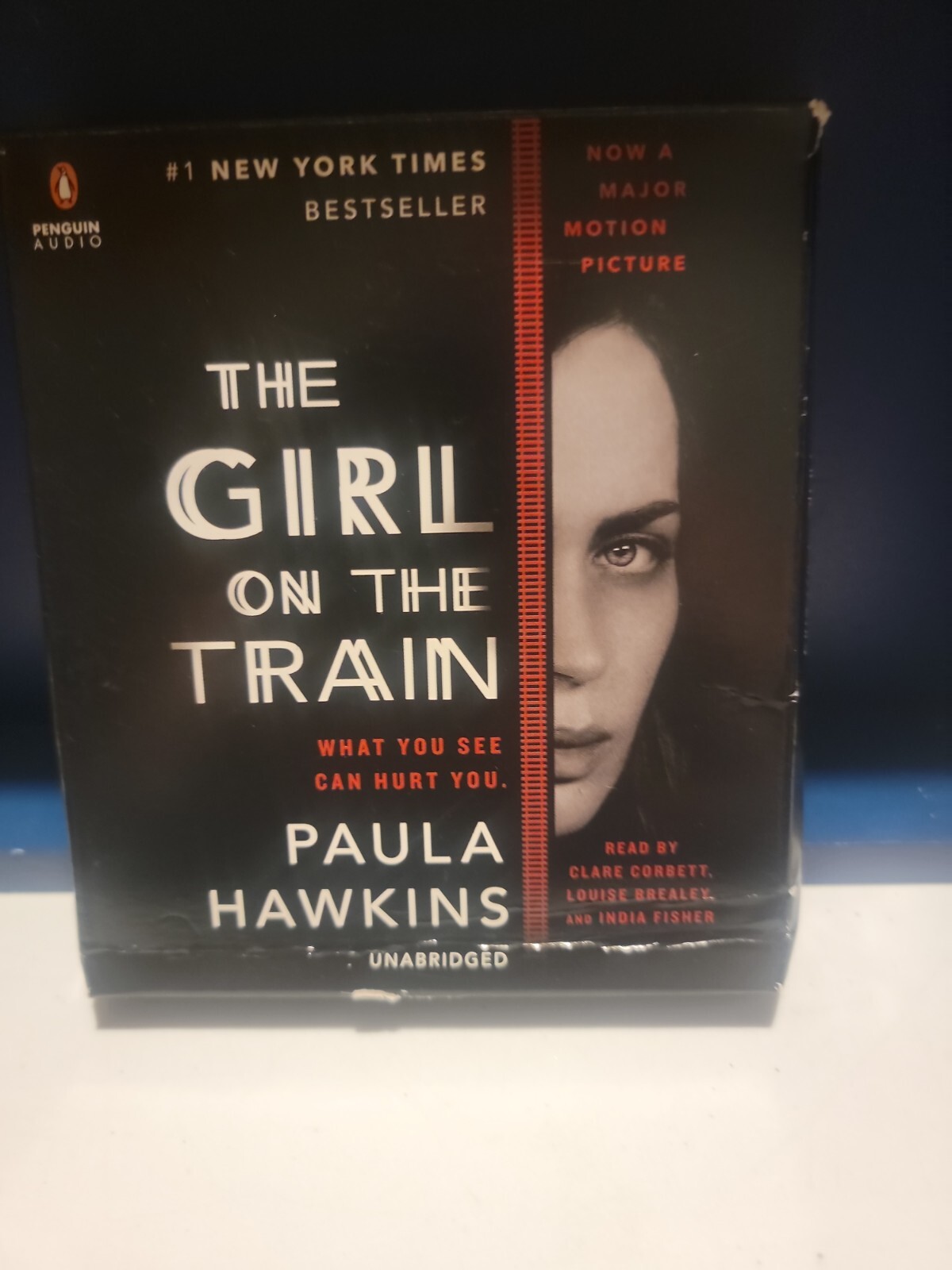 2 Paula Hawkins Audio Books Bundle A Slow Fire Burning And The Girl On The Train
