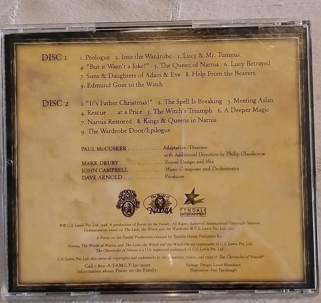 CD FOTF Radio Theatre Series The Lion, the Witch and the Wardrobe by C. S. Lewis