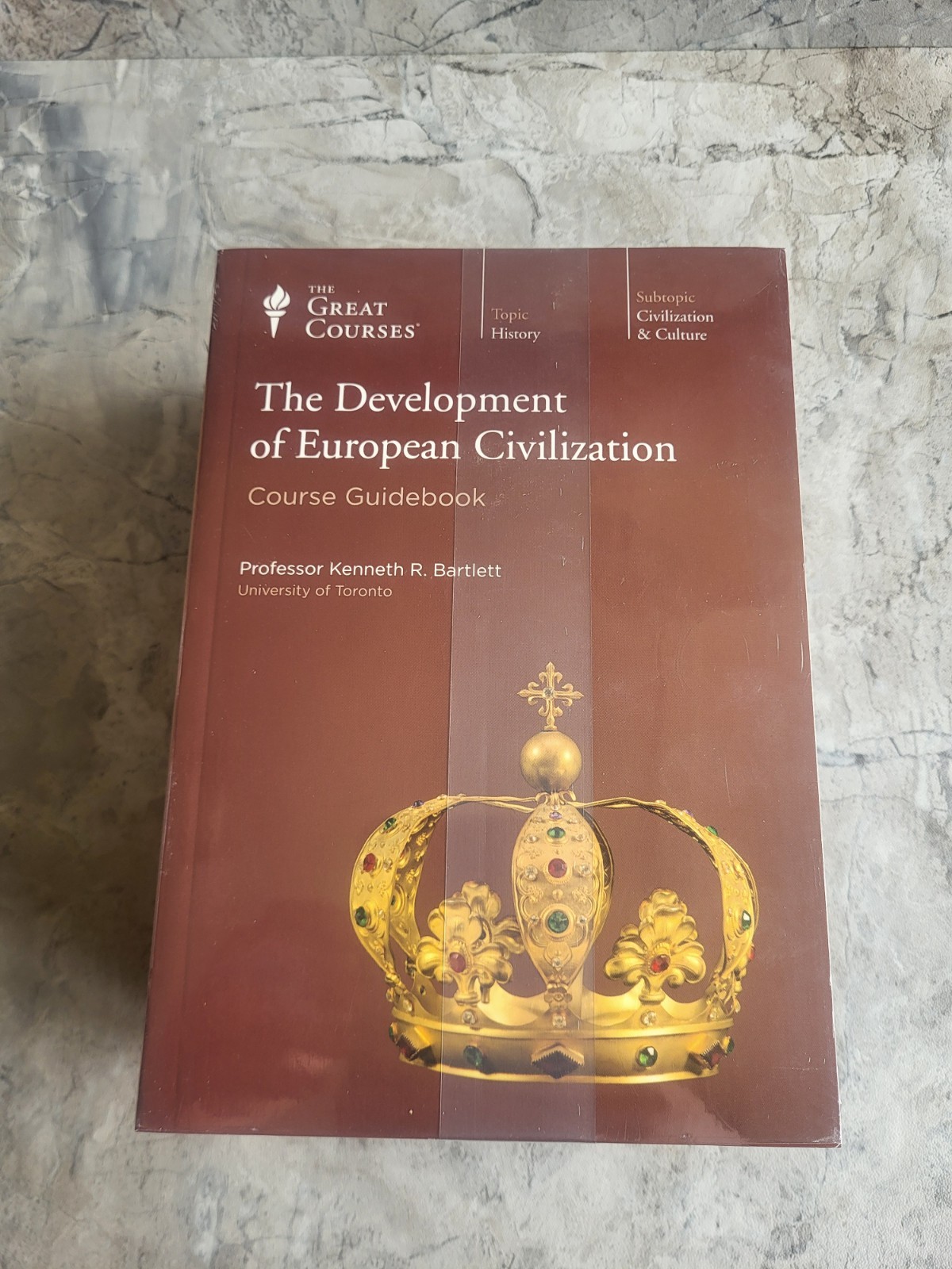 Teaching Co Great Courses CD: THE DEVELOPMENT OF EUROPEAN CIVILIZATION — NEW