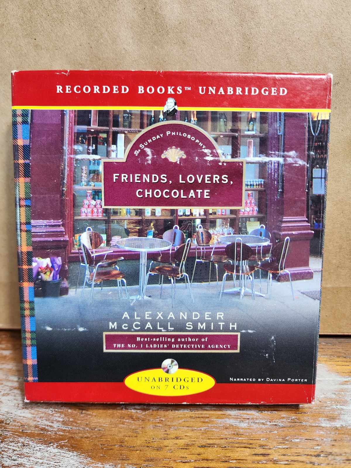 Friends, Lovers, Chocolate by Alexander McCall Smith, Audiobook on CD