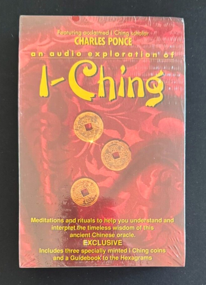 NEW RARE Sealed Vintage I-Ching Charles Ponce Audio Exploration Cassette 1988