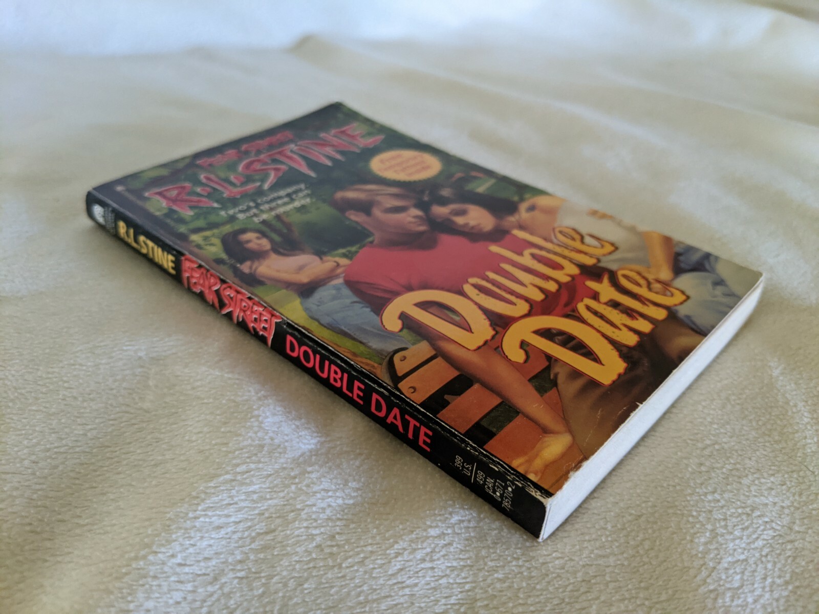 R.L. Stine Vtg Fear Street Book Double Date 1994 1st Edition YA Horror Good Copy