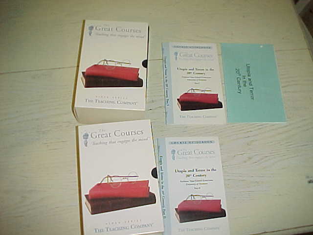 Utopia Terror 20th Century Liulevicius World History VHS Part I II Book Video