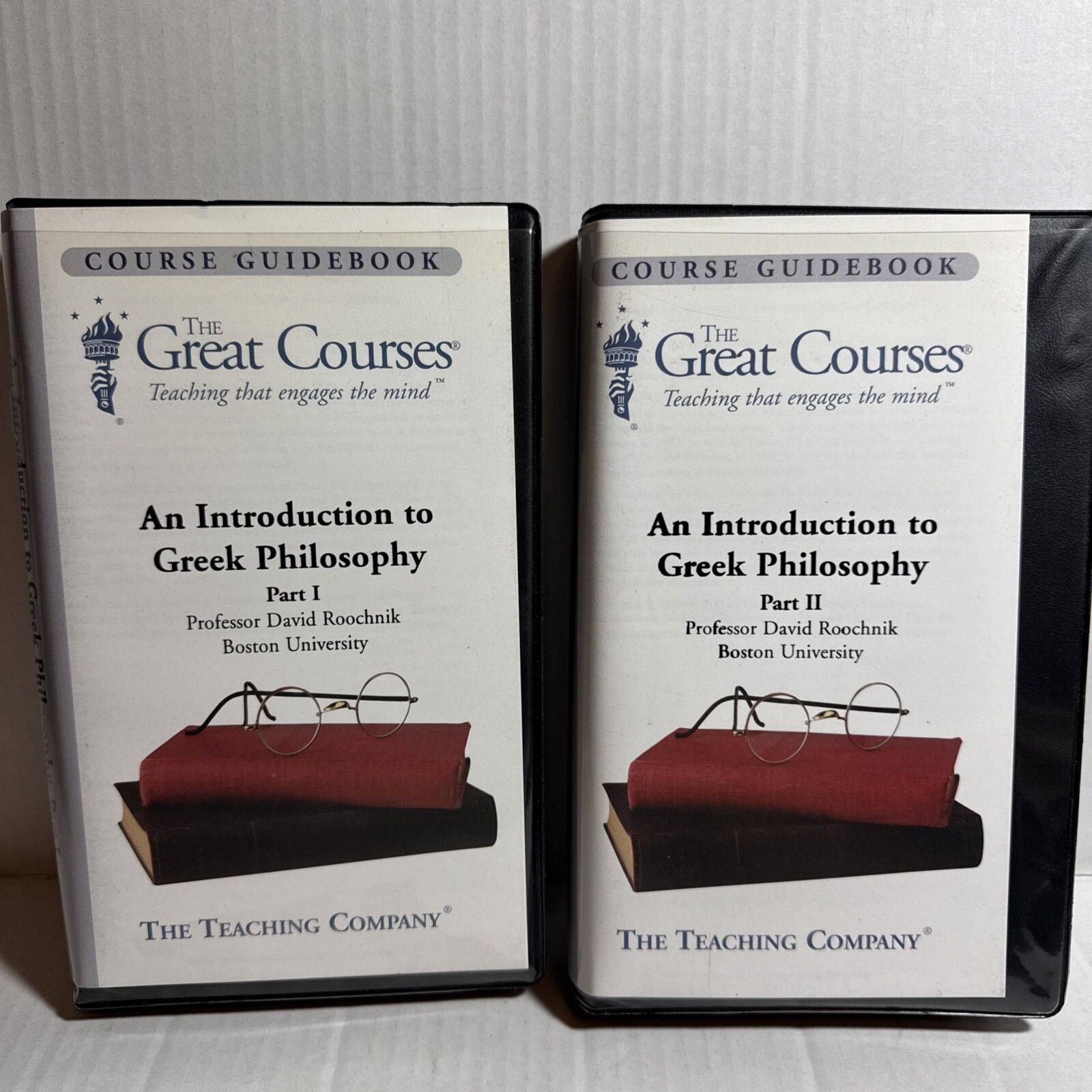 An Introduction To Greek Philosophy- Great Courses Parts 1 & 2 CASSETTES
