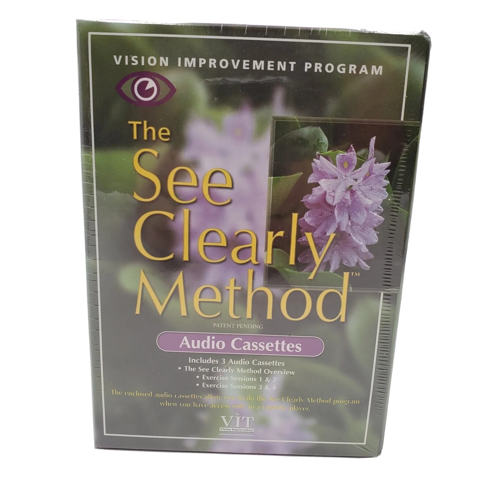 The See Clearly Method Vision Improvement Program Set Complete 4 Cassette Tapes