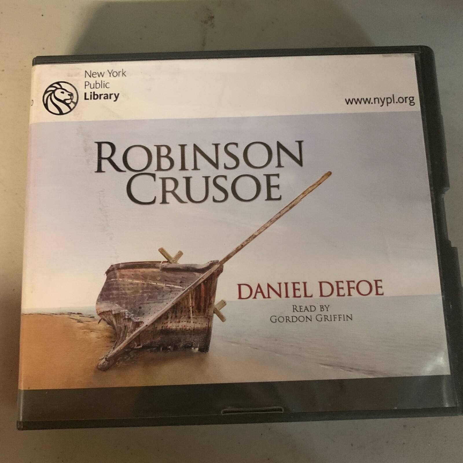 Robinson crisper by Daniel defoe unabridged Shelf62A Audiobook~