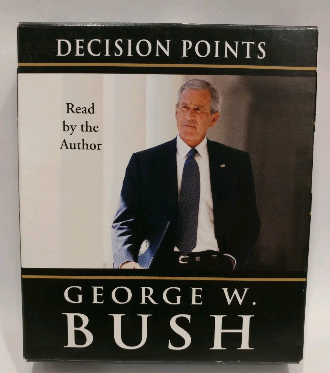 Audio Book Decision Points by George W. Bush 6 Compact Discs Read by GW Bush $35