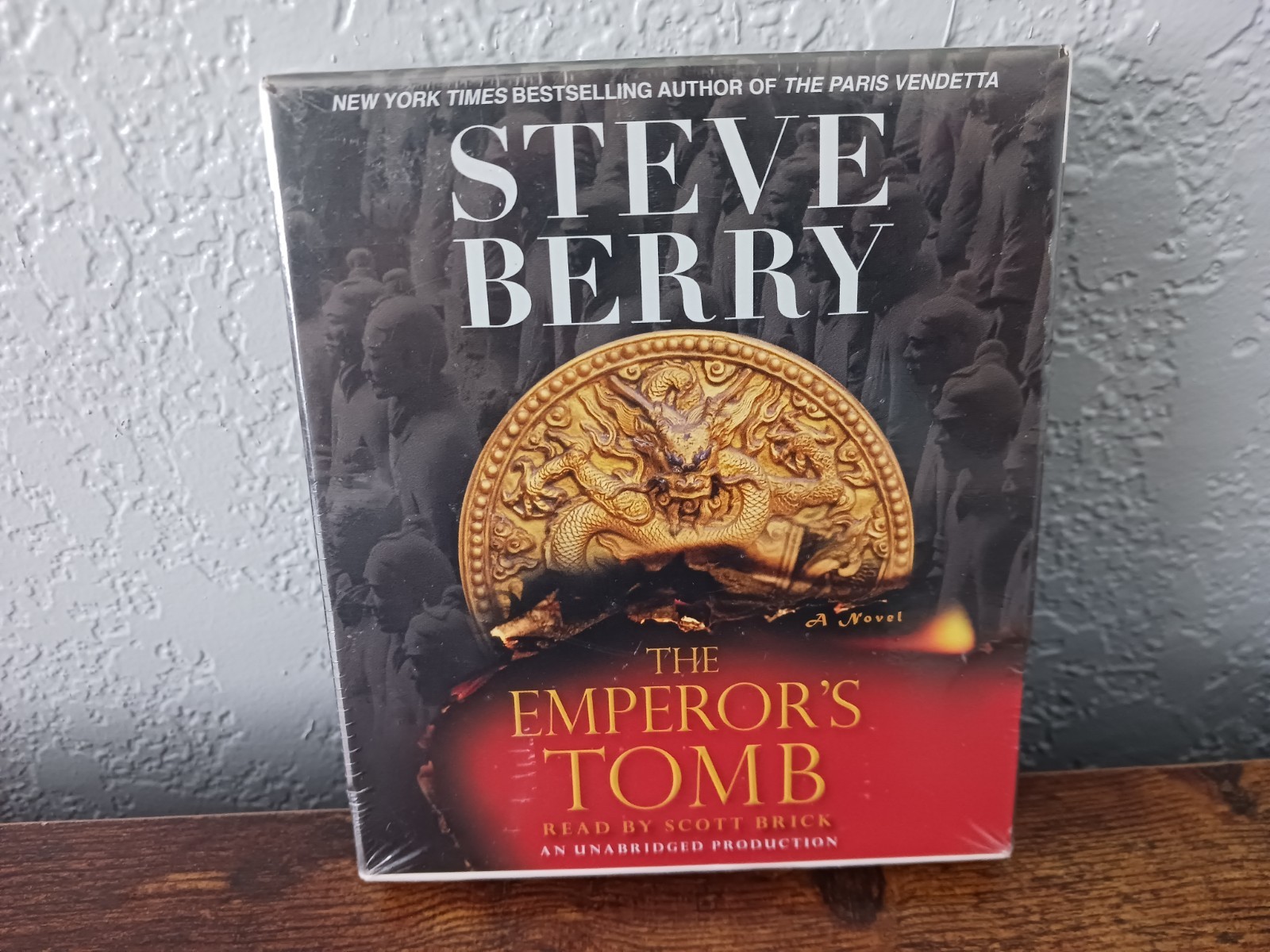 New STEVE BERRY The Emperor’s Tomb Unabridged 12 CDs (Audio CD, 2010) ●Mystery