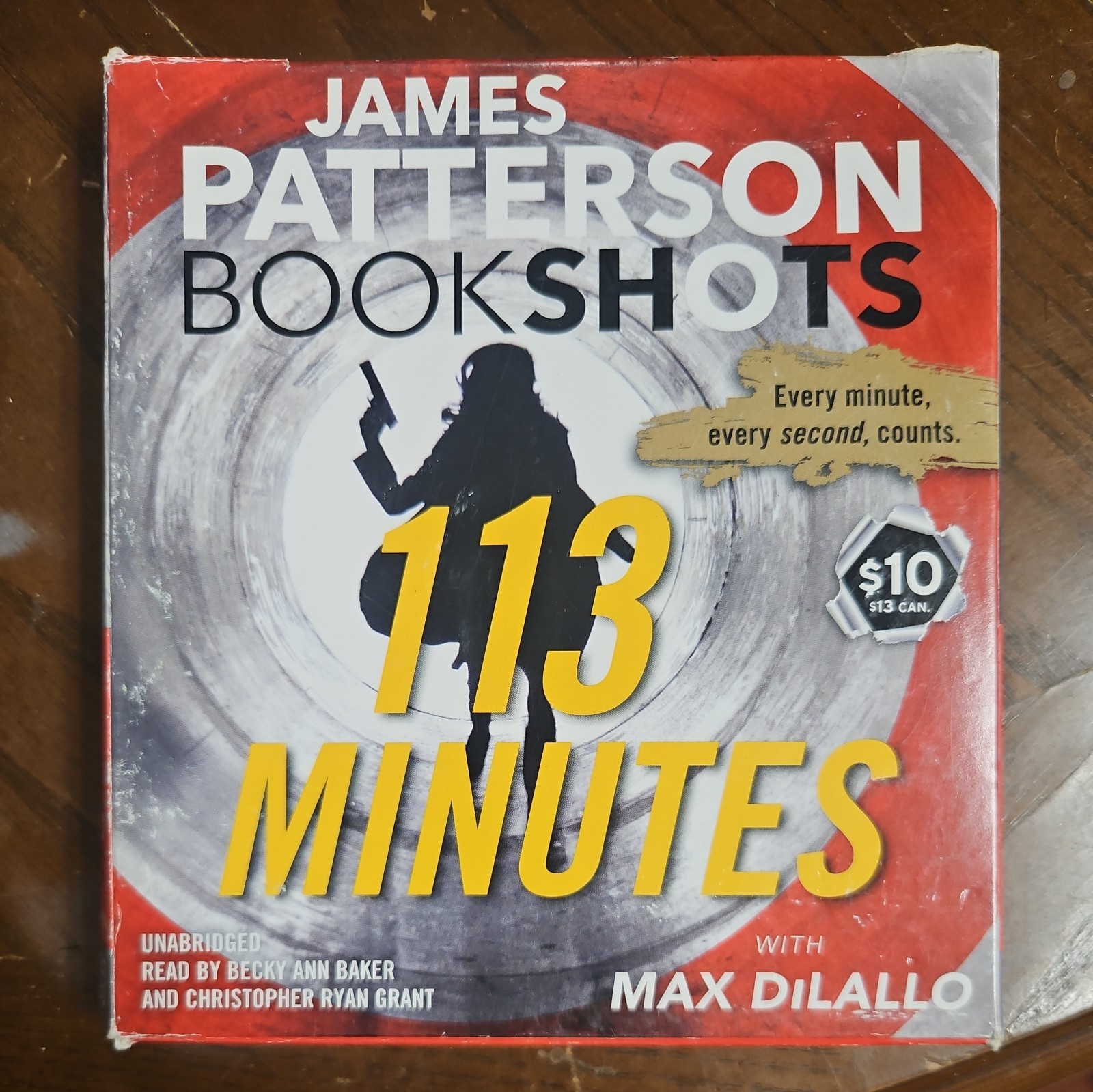 113 Minutes by James Patterson (2016, Compact Disc)